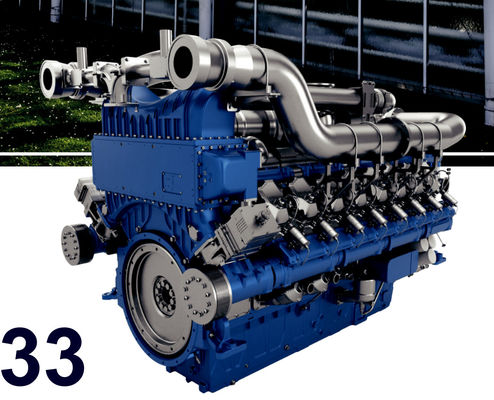 weichai baudouin 6M33 12M33 diesel generator 500-1800kw