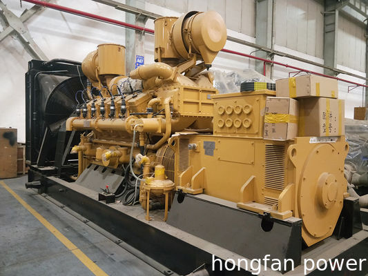 jinan diesel engine 500KW biogas generator set model 500GF-NK